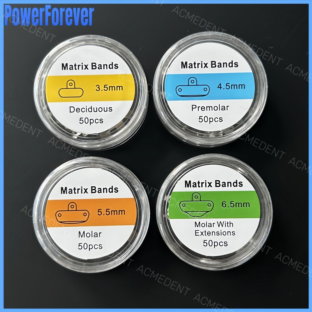 Dental Matrix Bands Sectional Contoured Matrices Fit Garrison Palodent V3 System