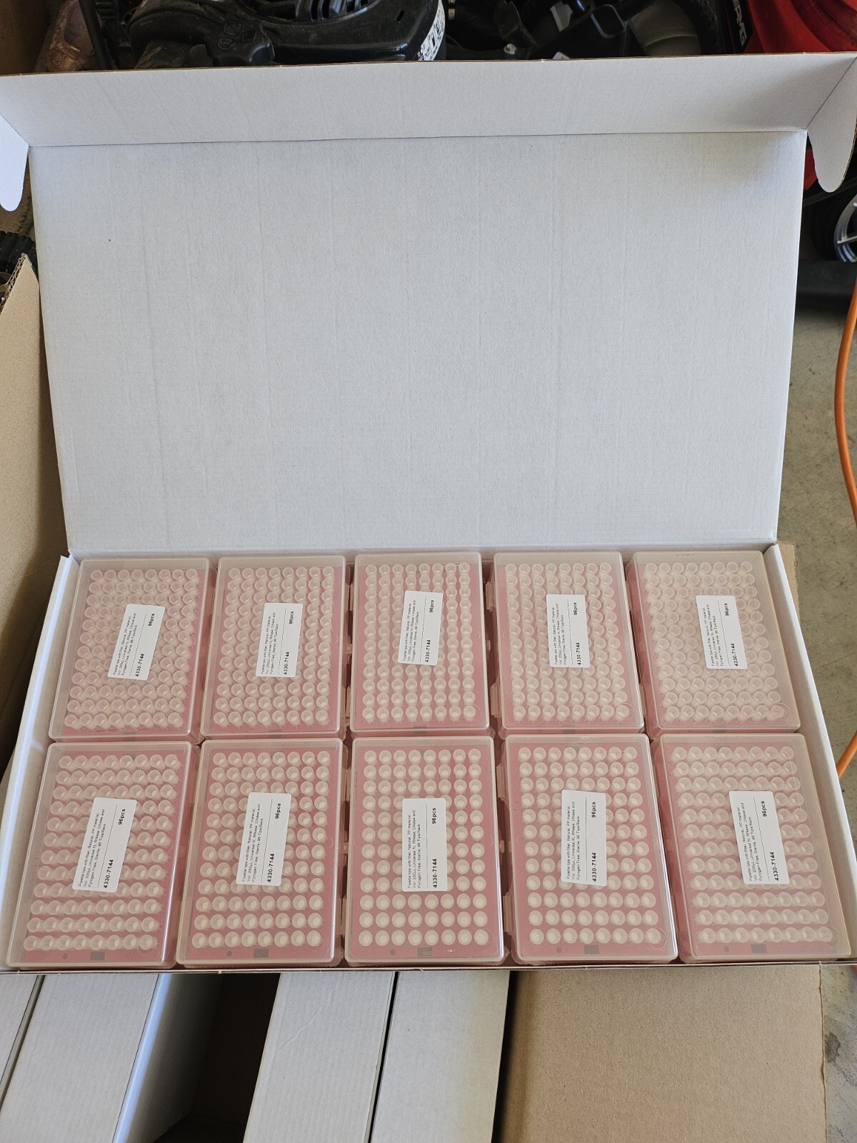 200ul CITOTEST Pipette Tips with Filter tips/universal/ 10 racks 960 tips