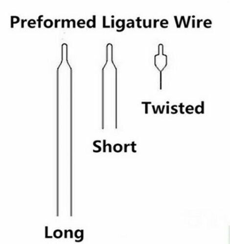 Long/Short/Twist Dental Orthodontic Welded Preformed/Kobayashi Ligature Wires
