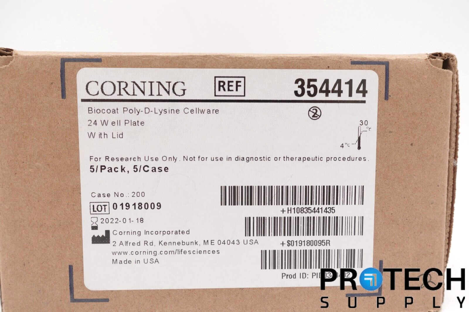 Corning 354414 Biocoat Poly-D-Lysine Cellware NEW