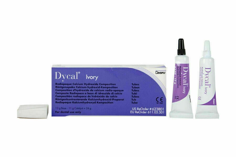 Dycal Ivory Dentin Radiopaque Calcium Hydroxide Dental Pulp Capping
