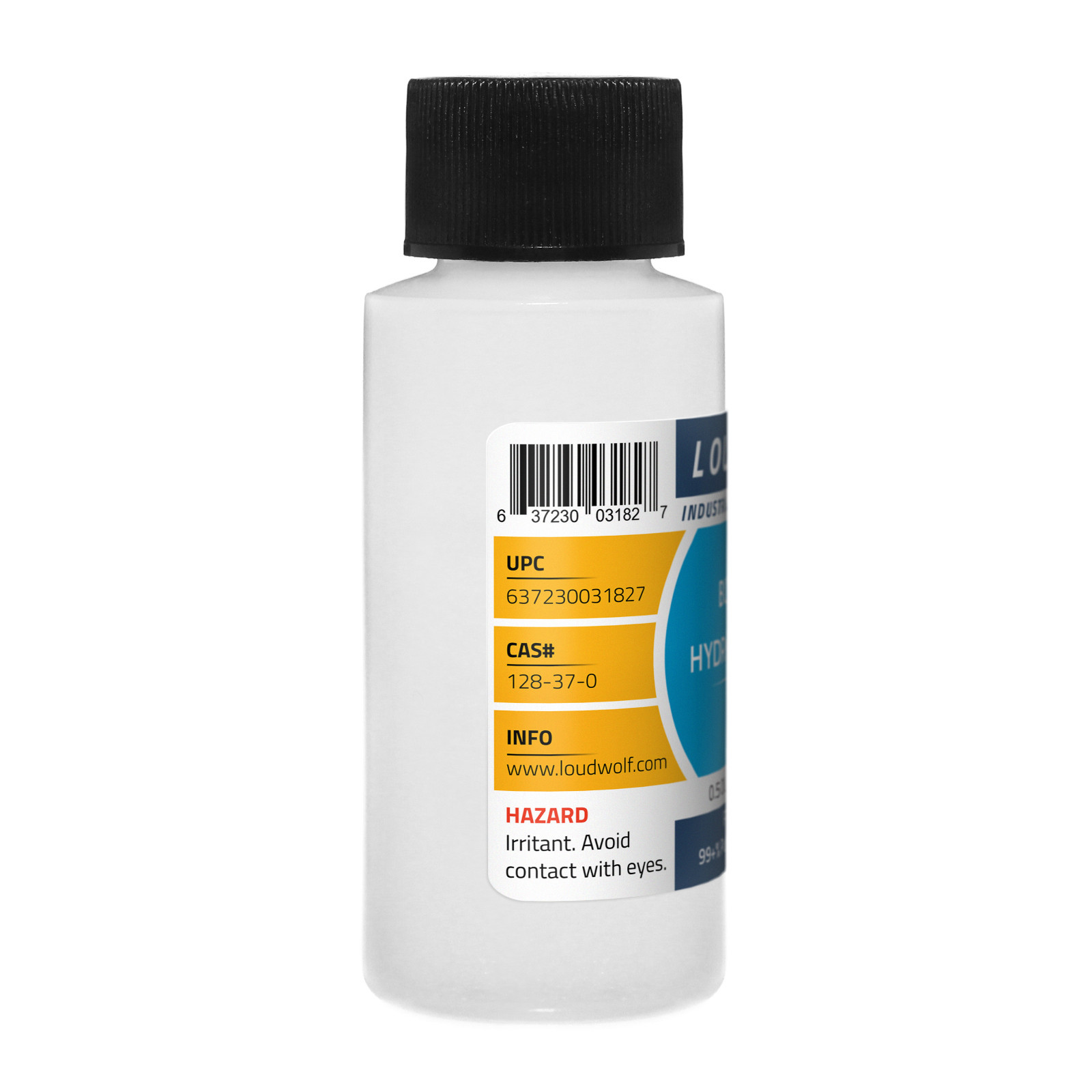 Butylated Hydroxytoluene, 1/2oz, Food Grade, 99+% Pure, SHIPS SAME DAY
