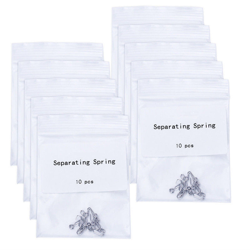 Orthodontic Dental Self-Locking Separating Spring 0.5mm Separating Teeth 10 Pcs