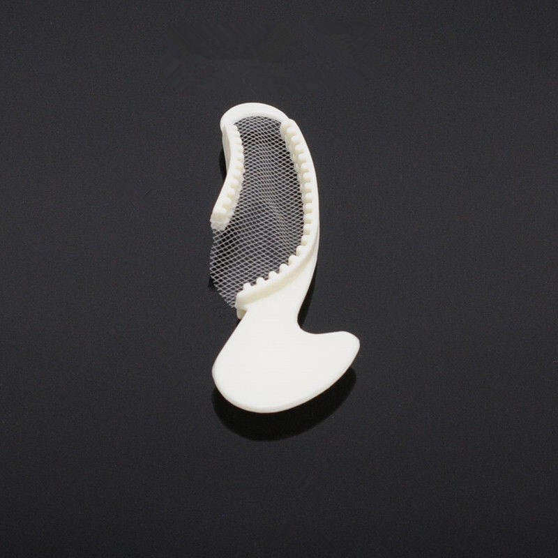 50Pcs Dental Smooth Edges Disposable Impression Mold Triple Trays Bite Sideless