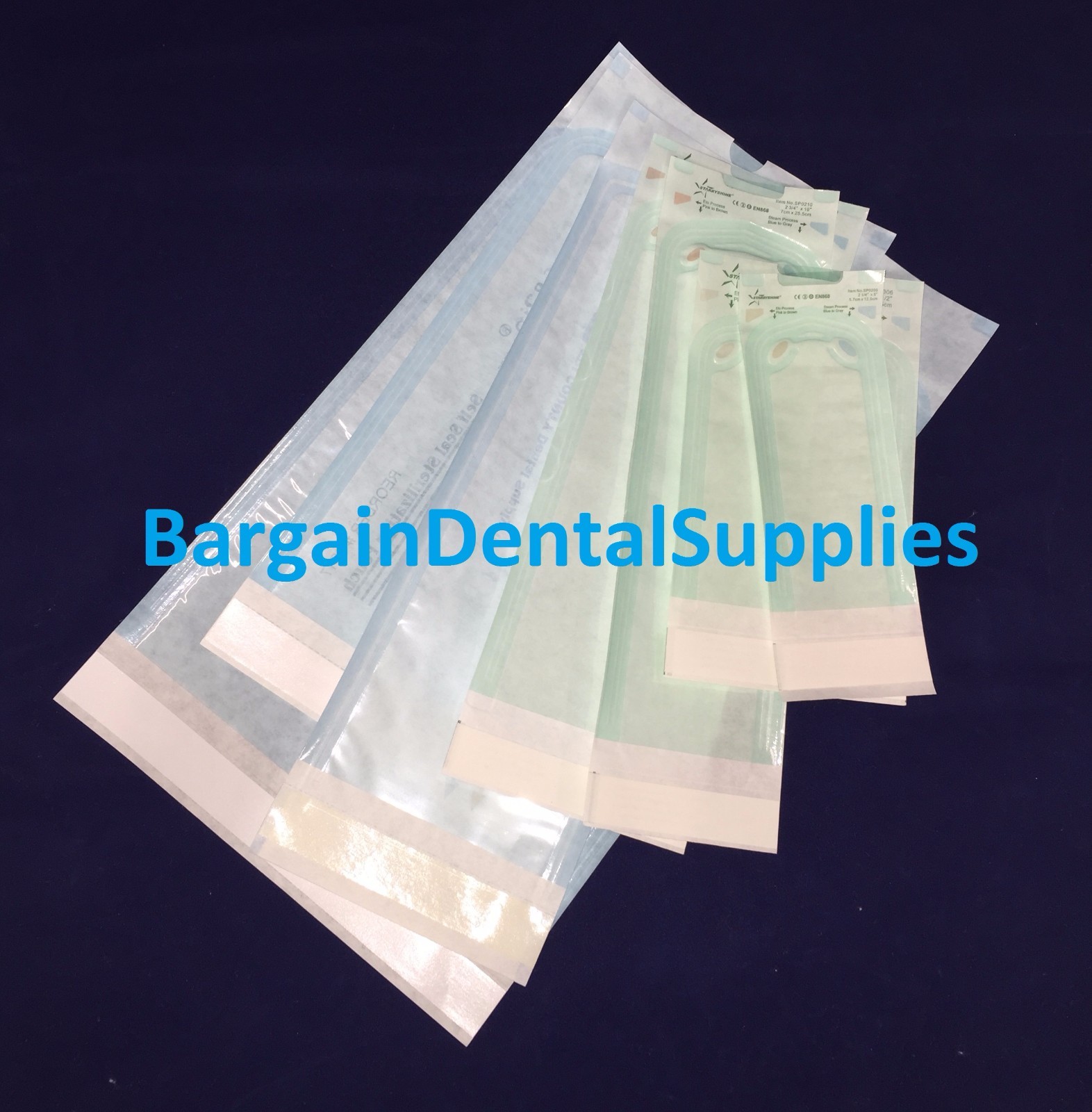 3200 pcs Self-sealing Sterilization Pouch 3.5″x6.5″ Dental Medical Tattoo Beauty