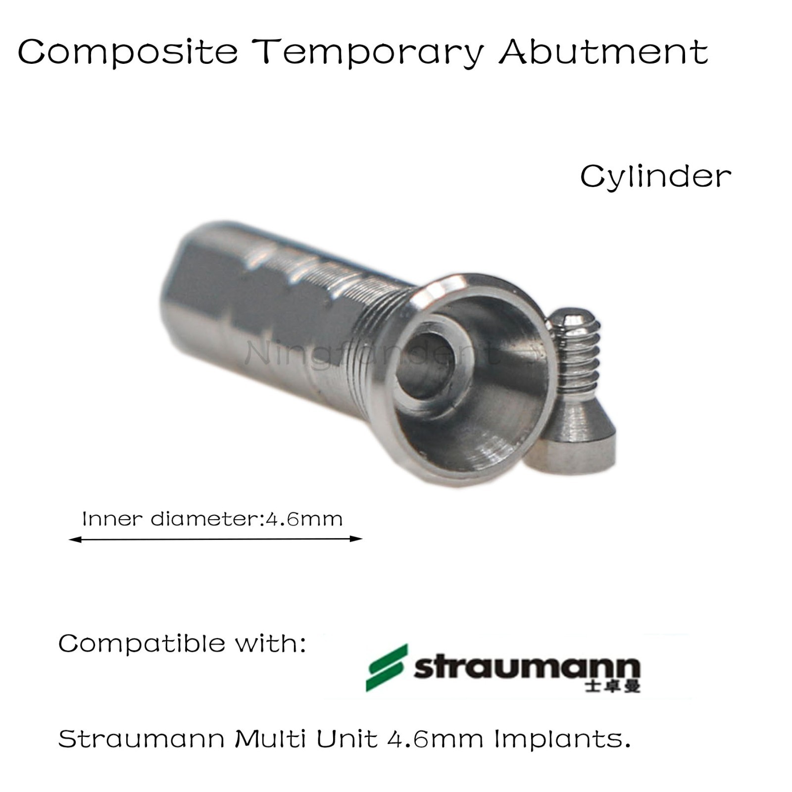 Hiossen/Nobel/Straumann/ITI Ti Temporary Cylinder MU Sleeve Multi Unit Abutment