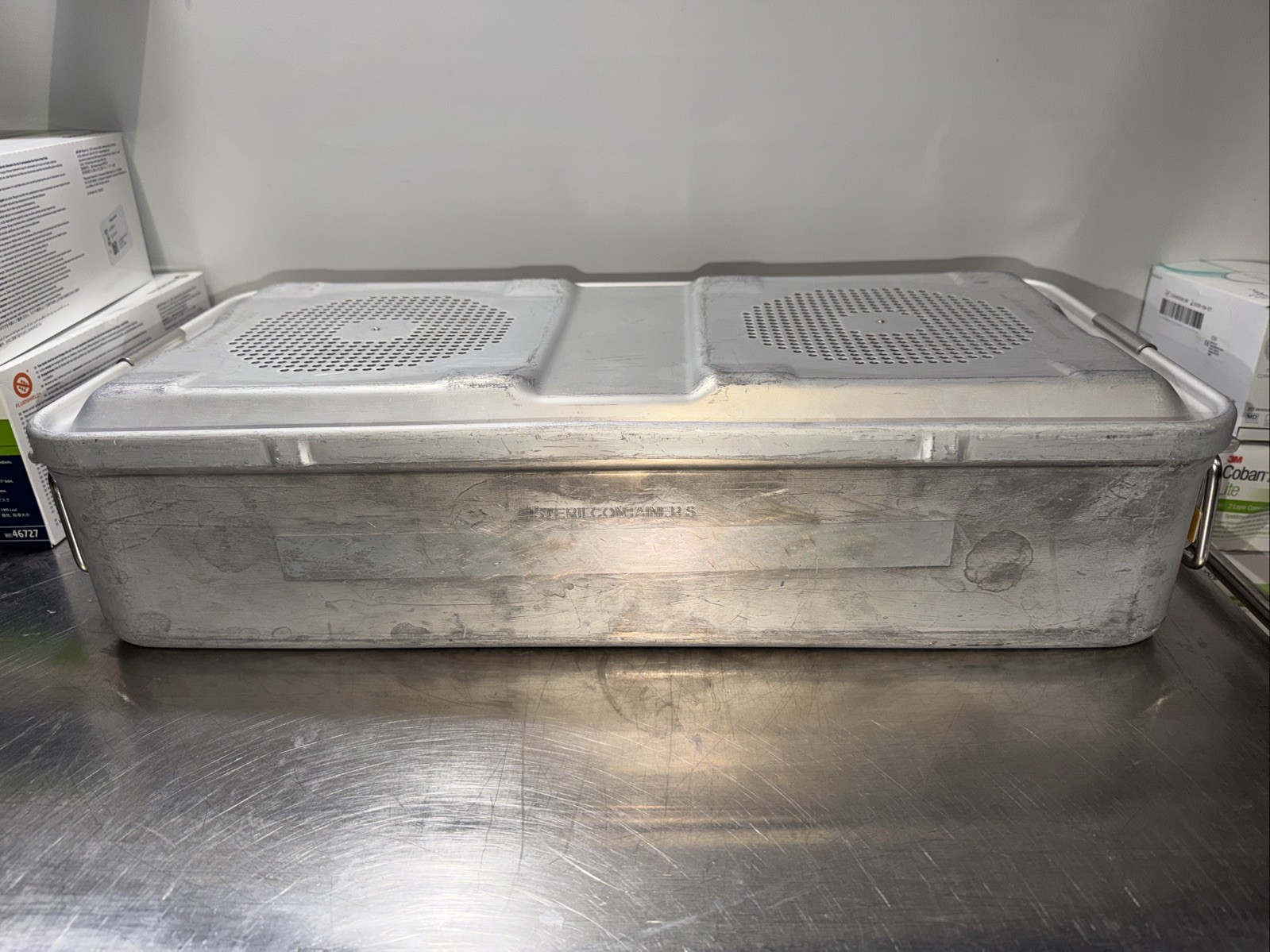 AESCULAP STERILIZATION CONTAINER JM 441 Bottom JM489 Lid