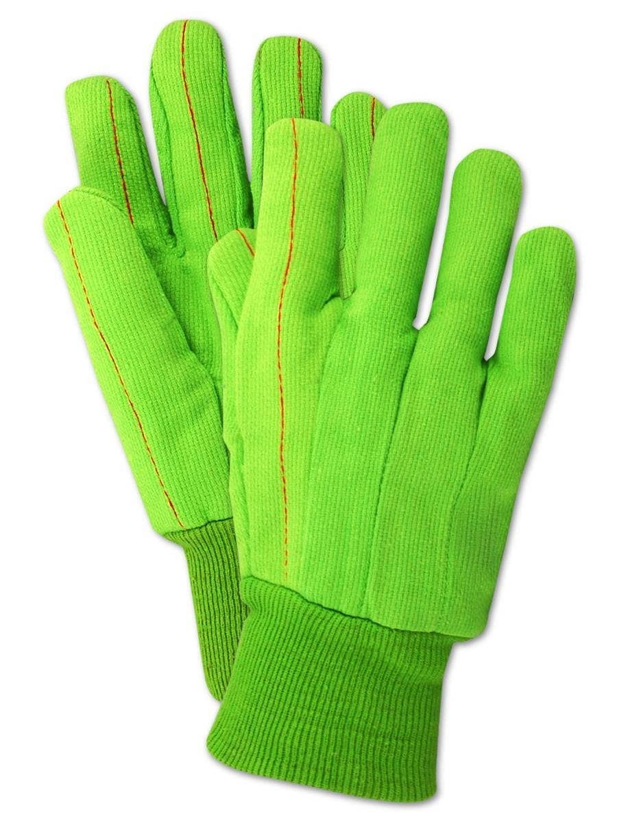Magid Multimaster Double Palm Canvas Gloves Knit Wrist 72 Pairs Size Mens Fits