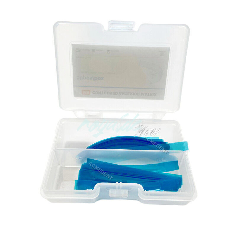 Dental Transparent Strips Matrix Polyester Film CONTISEN Blue Strip Fit Garrison