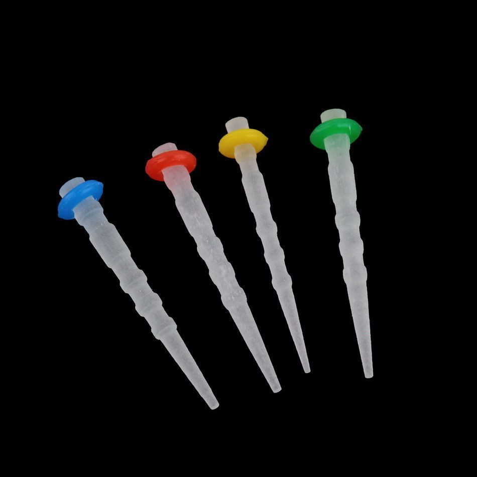 AAA Dental Endo Fiber Post Resin High-intensity Screw Thread Glass + 4 Drills