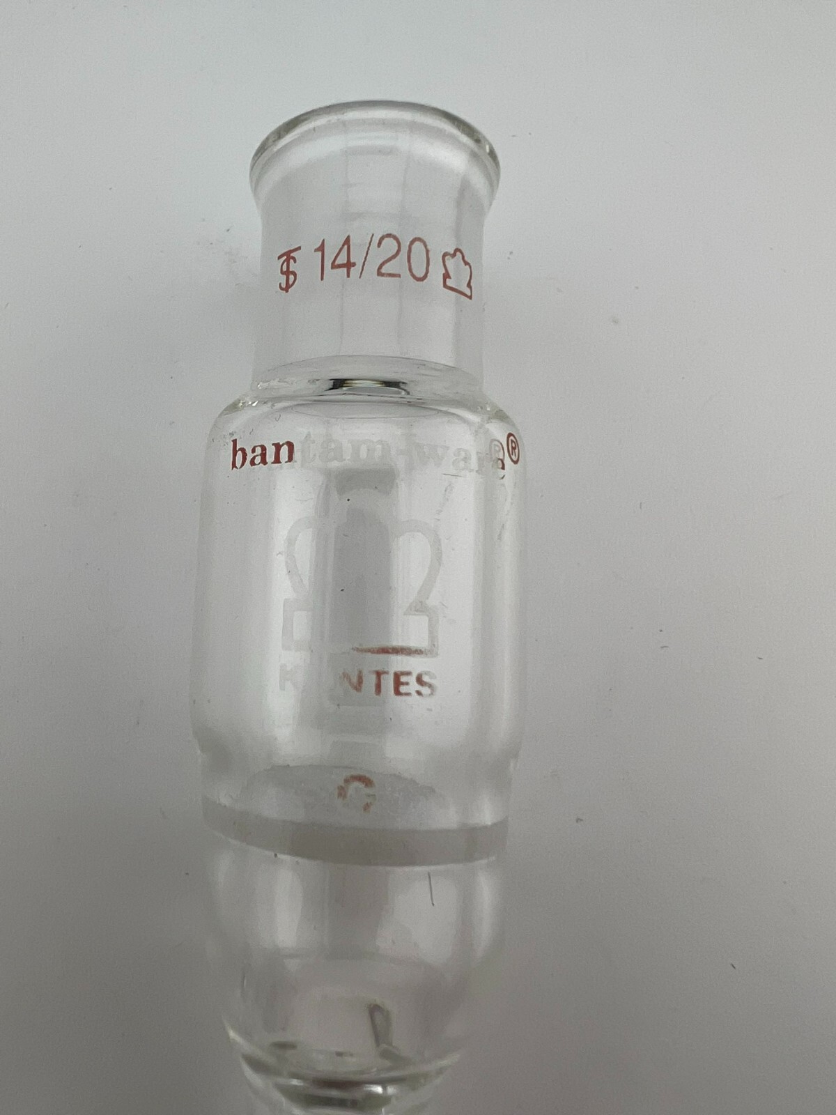 Kontes Vacuum Takeoff Adapter 14/20 Coarse Filter
