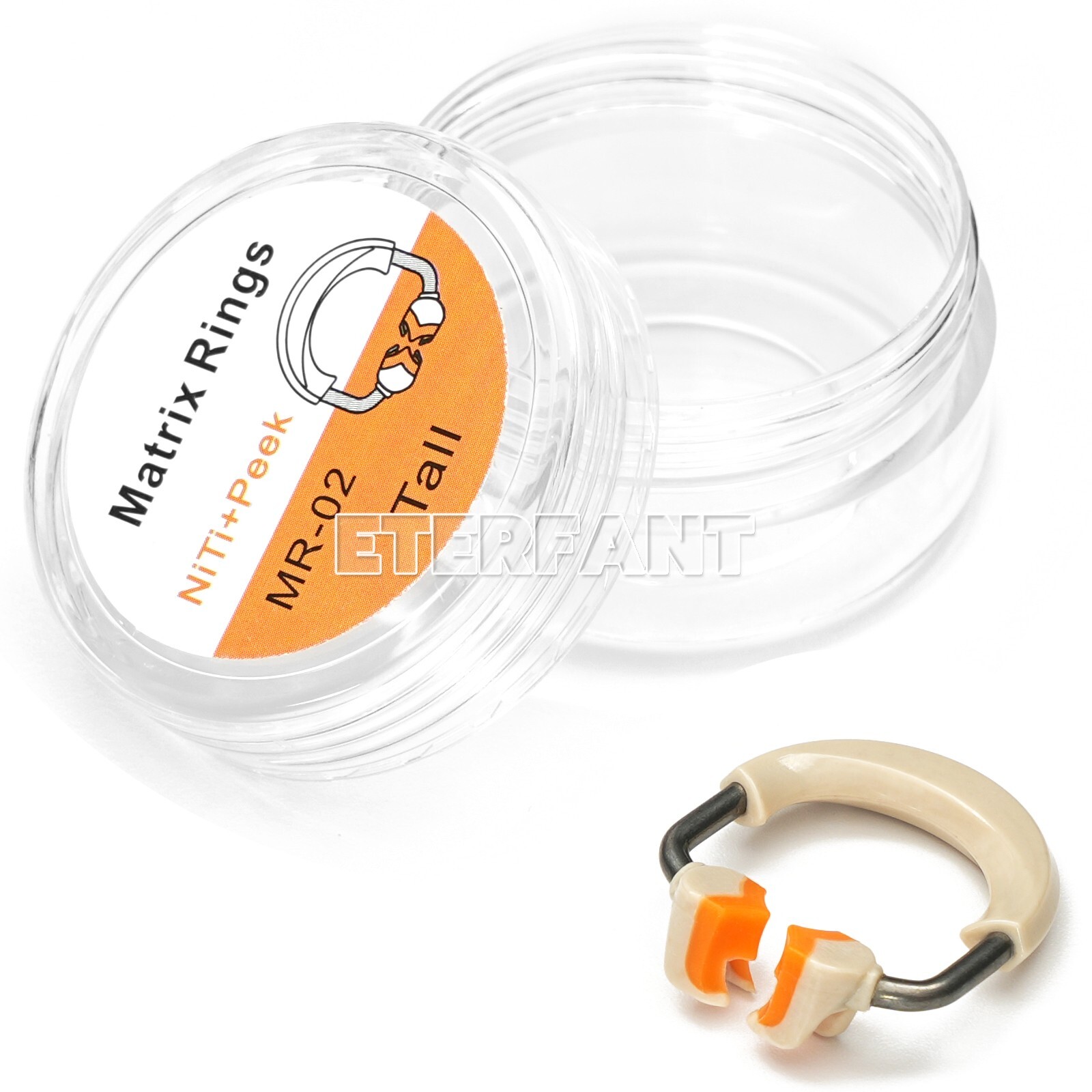 ENTERFANT Dental 3D Separator Matrix Bands Rings Matrices Clip Clamp Ni-Titanium