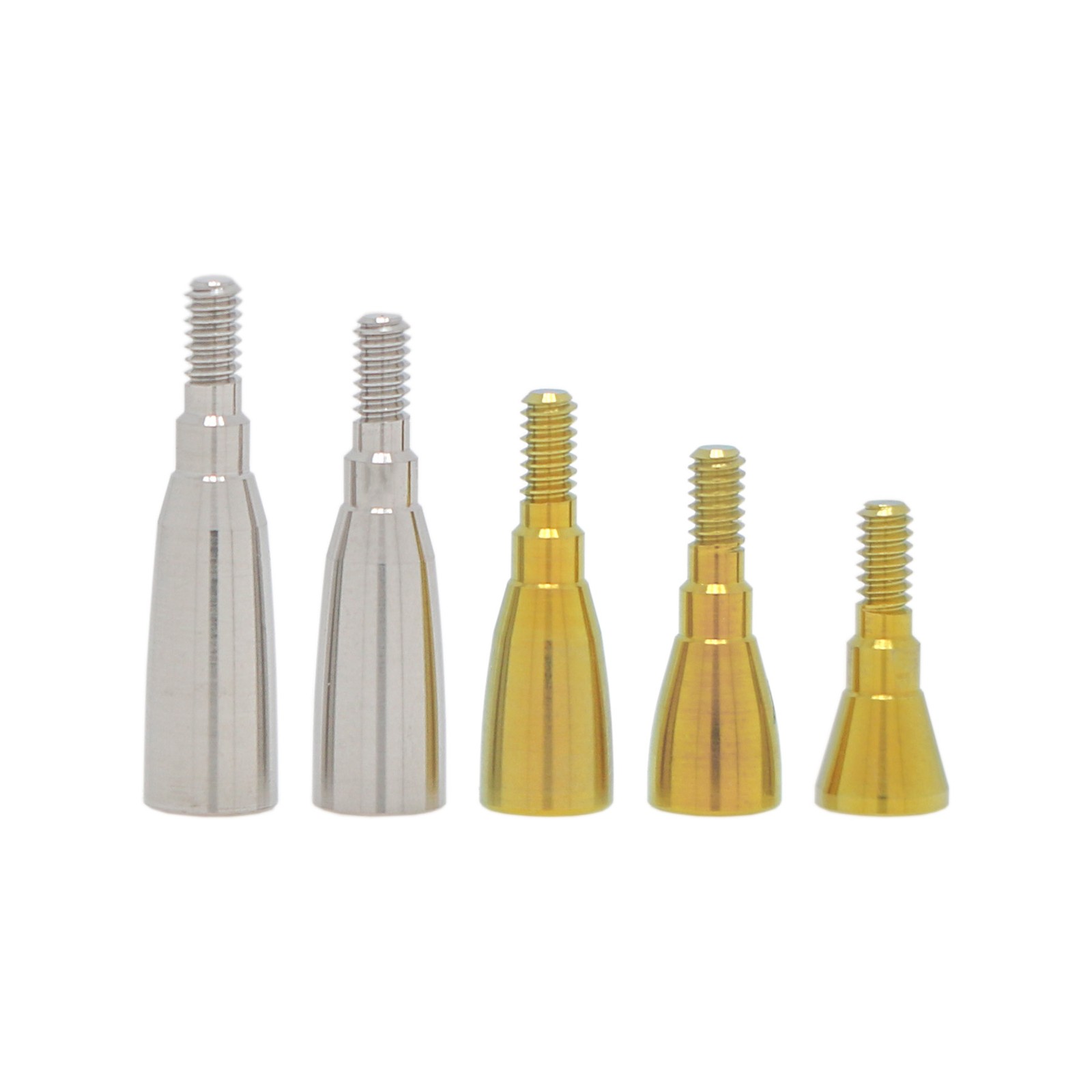 5Pcs Dental Healing Abutment & Closure Cap Fit Straumann BL/BLT NC RC Bone Level