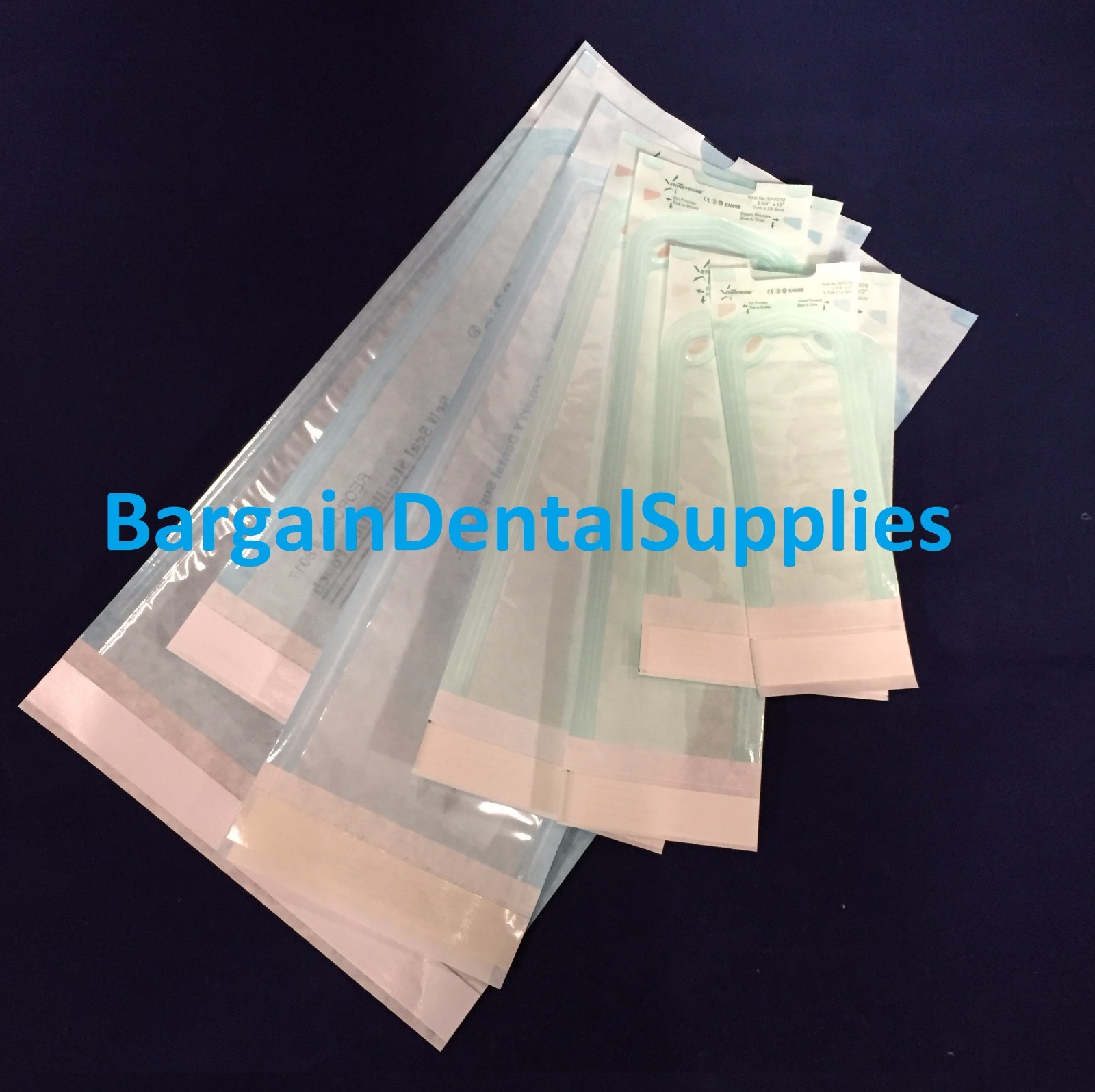 3200 pcs Self-sealing Sterilization Pouch 3.5″x6.5″ Dental Medical Tattoo Beauty