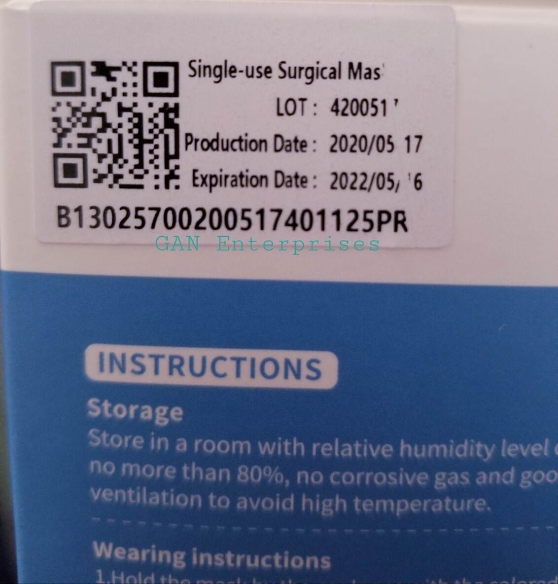 BYD CARE SURGICAL MASK, 50 COUNT, SEALED Packs inside a box