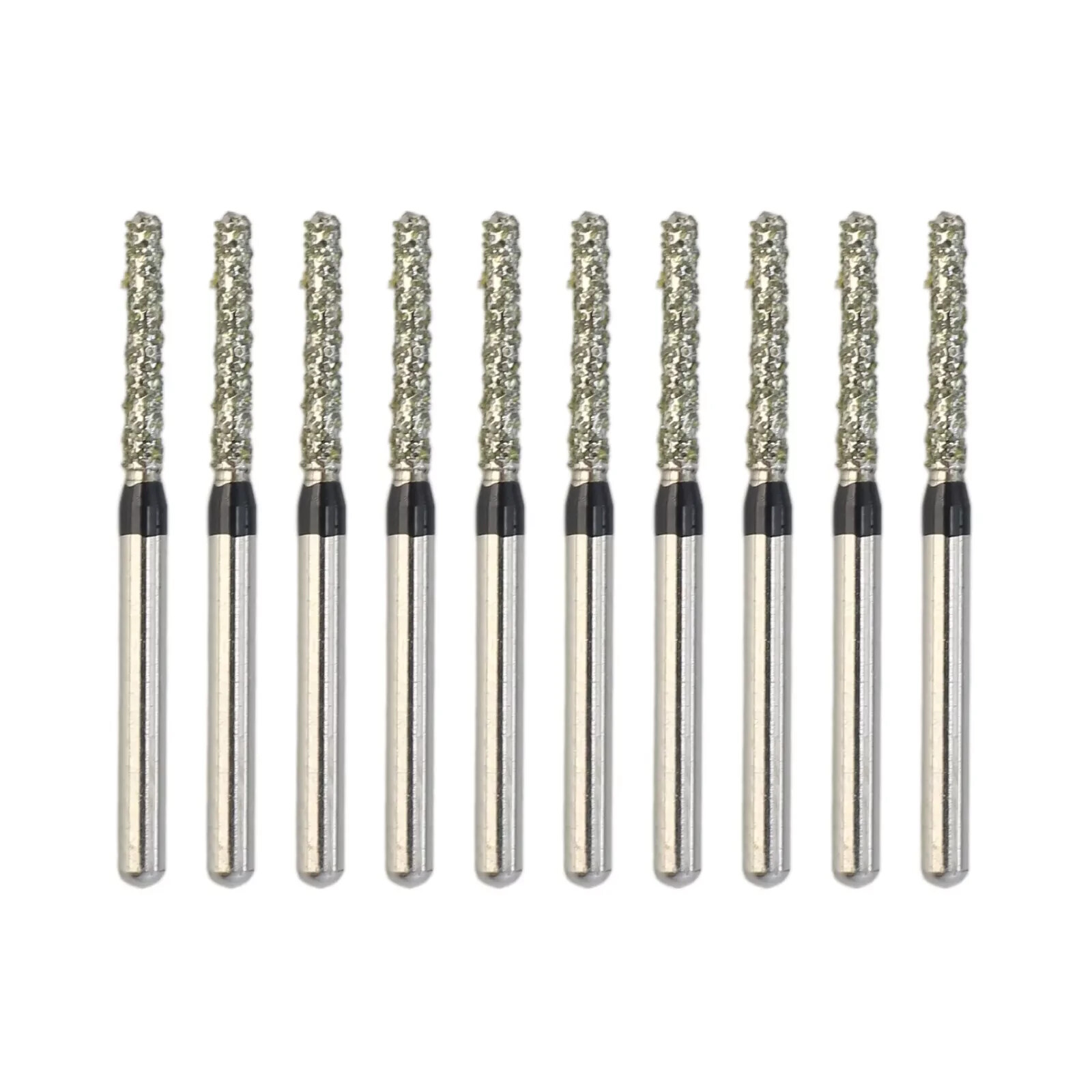 Dental Diamond Burs FG High Speed Round End Cylinder Burrs Super Coarse SR-11SC