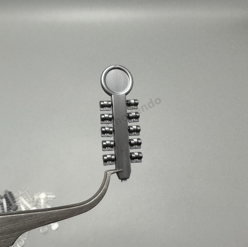 100pc/10 Sticks Dental Orthodontic High Elastic Rotation Wedges Rotary Pads Grey