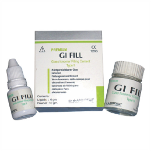 Ammdent GI FILL Premium Glass Ionomer Restorative Filling Material Type II