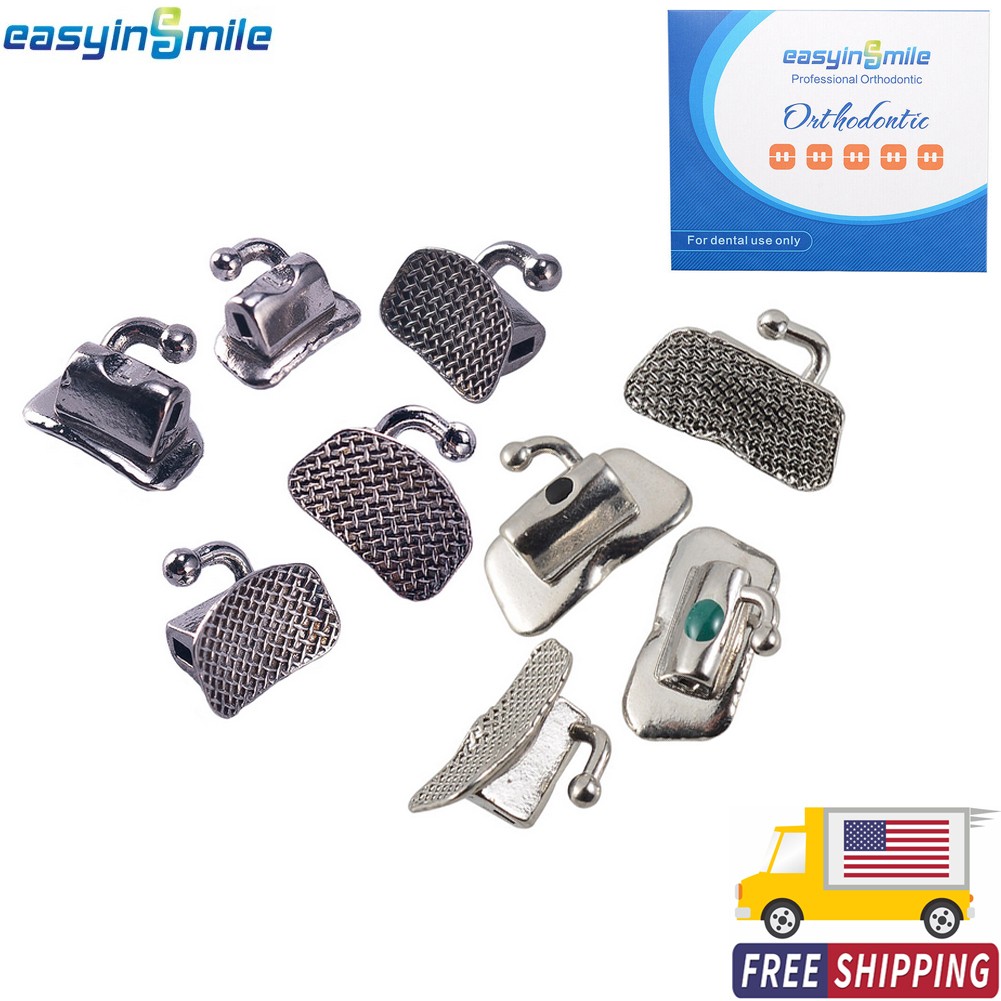 Dental Orthodontic Buccal Molar Tubes 1st 2nd Non-Convertible 40PCS Roth/MBT 022
