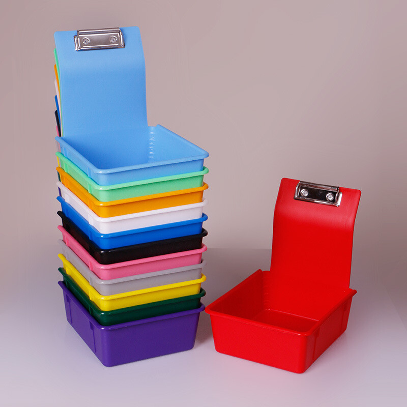 Dental Storage Box Teeth Model Storage Box With Clip Dental Pan Sorting Boxes