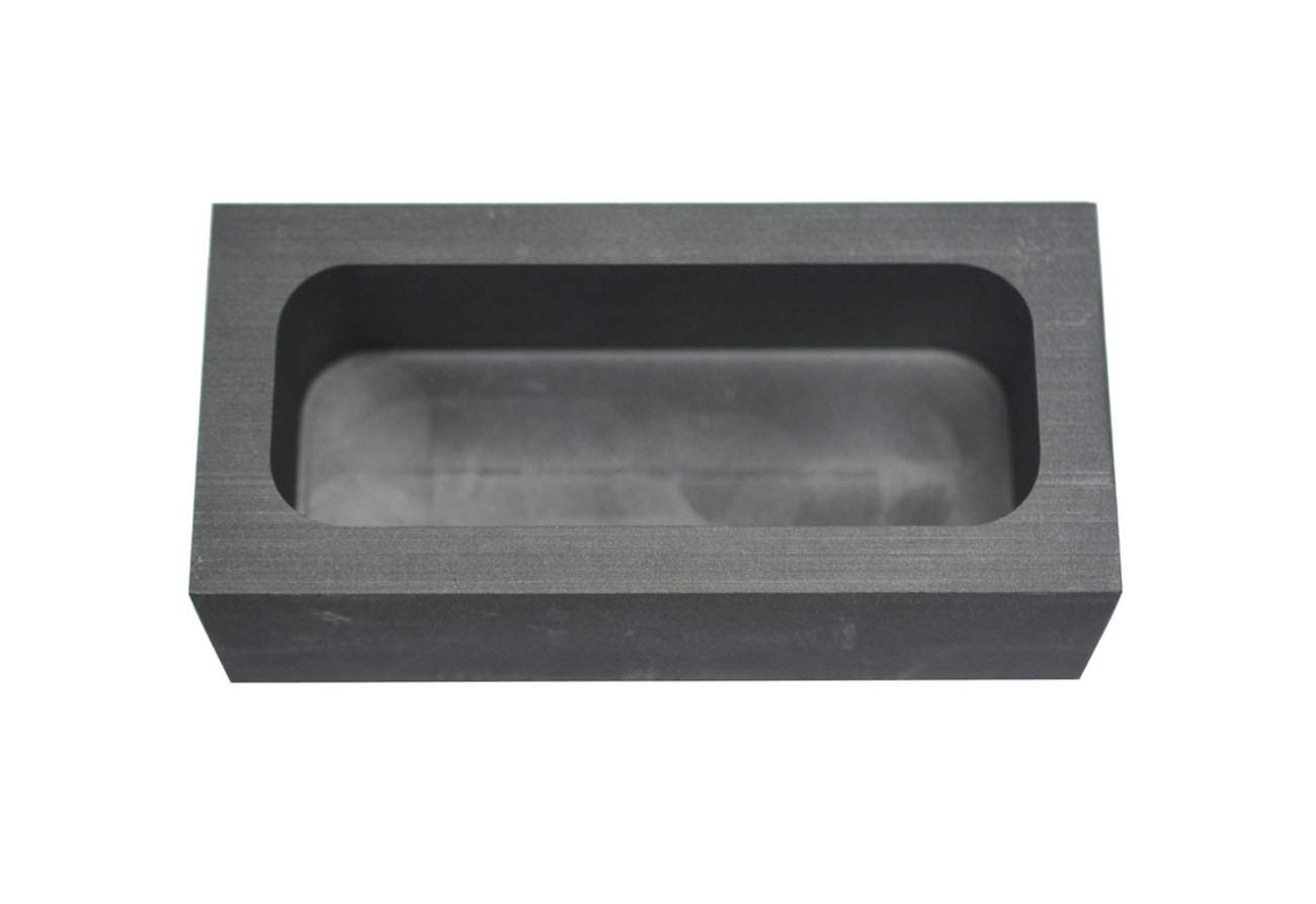 Graphite Ingot Mold 2KG Crucible Casting Mold Tool