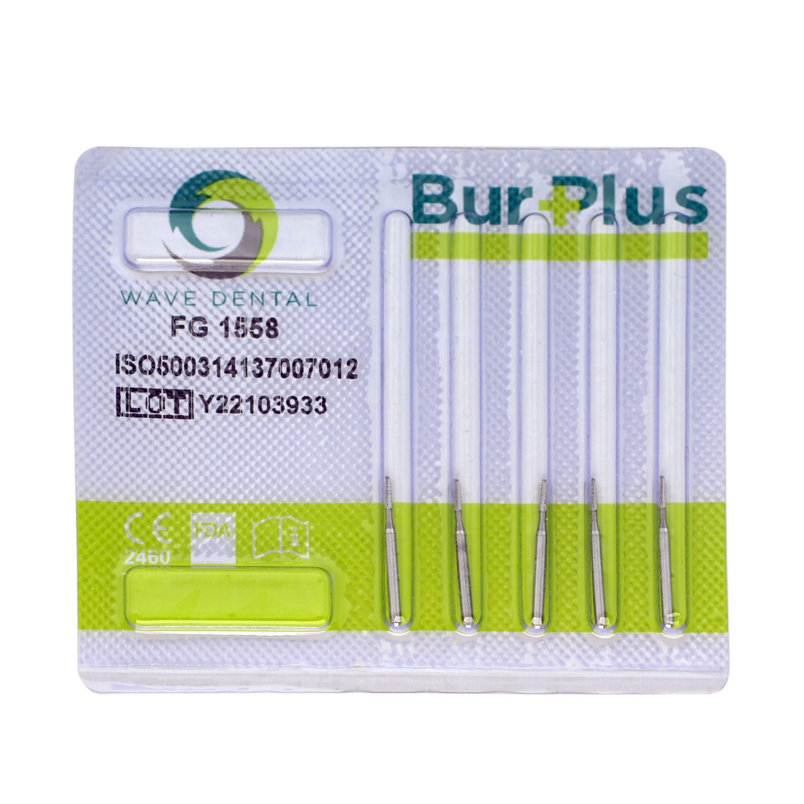 Wave Dental Carbide Burs Friction Grip FG 19mm FGOS Surgical 25mm Ball Pear 330