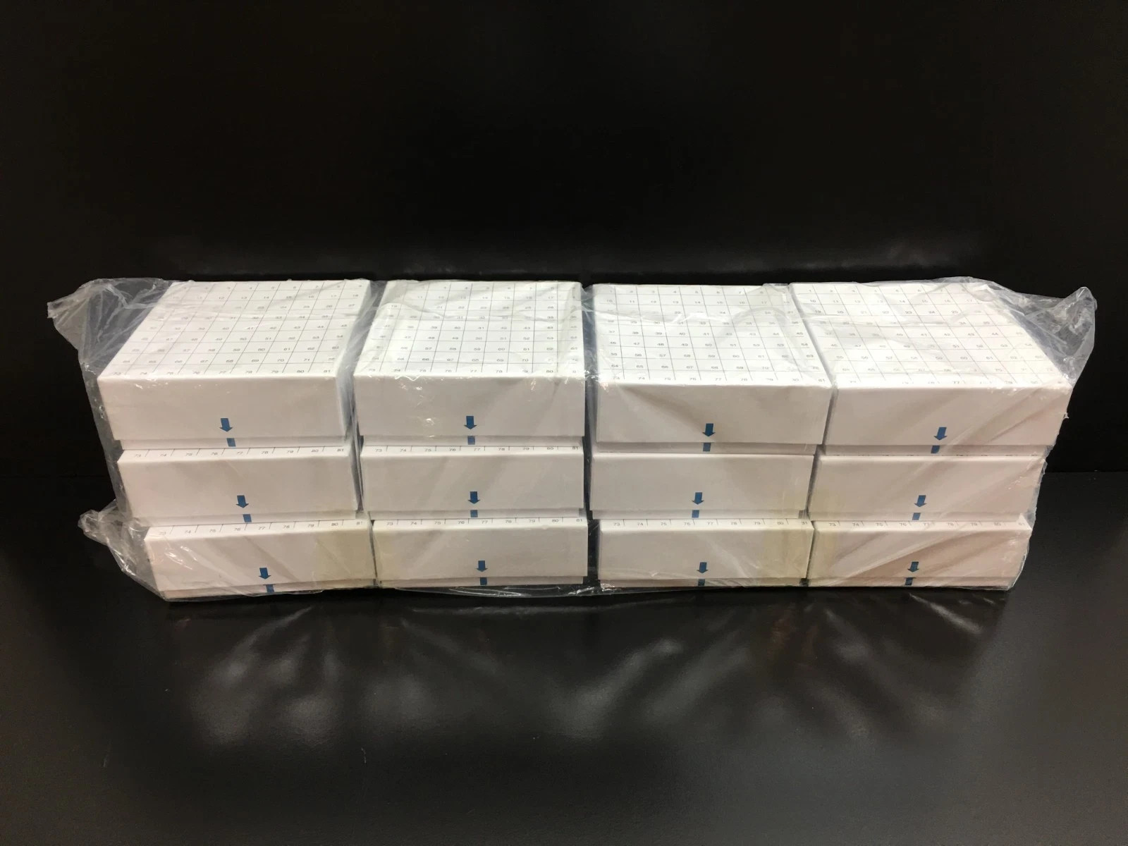 Fisherbrand Cryo Freezer Boxes 81 Slots Lot 12 PCS