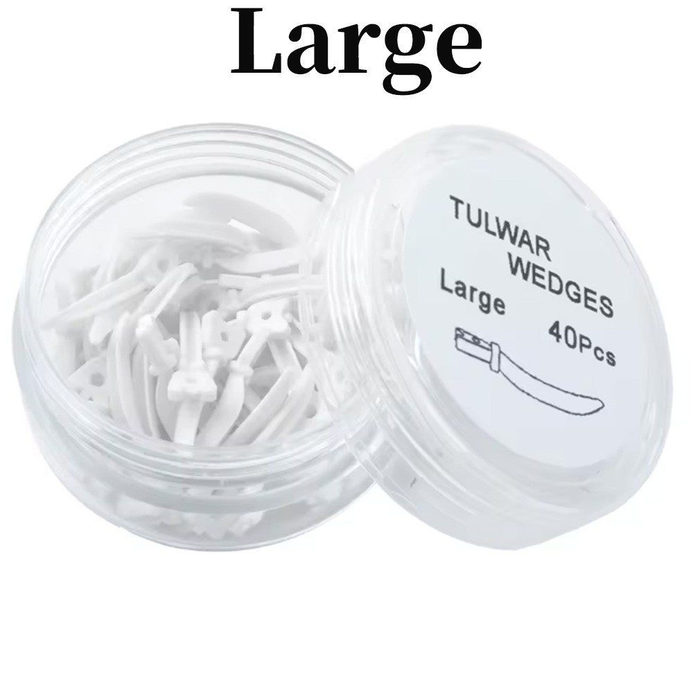 Dental Tulwar Wedges Sectional Matrix System Use Plastic Diastema Wedge Refill