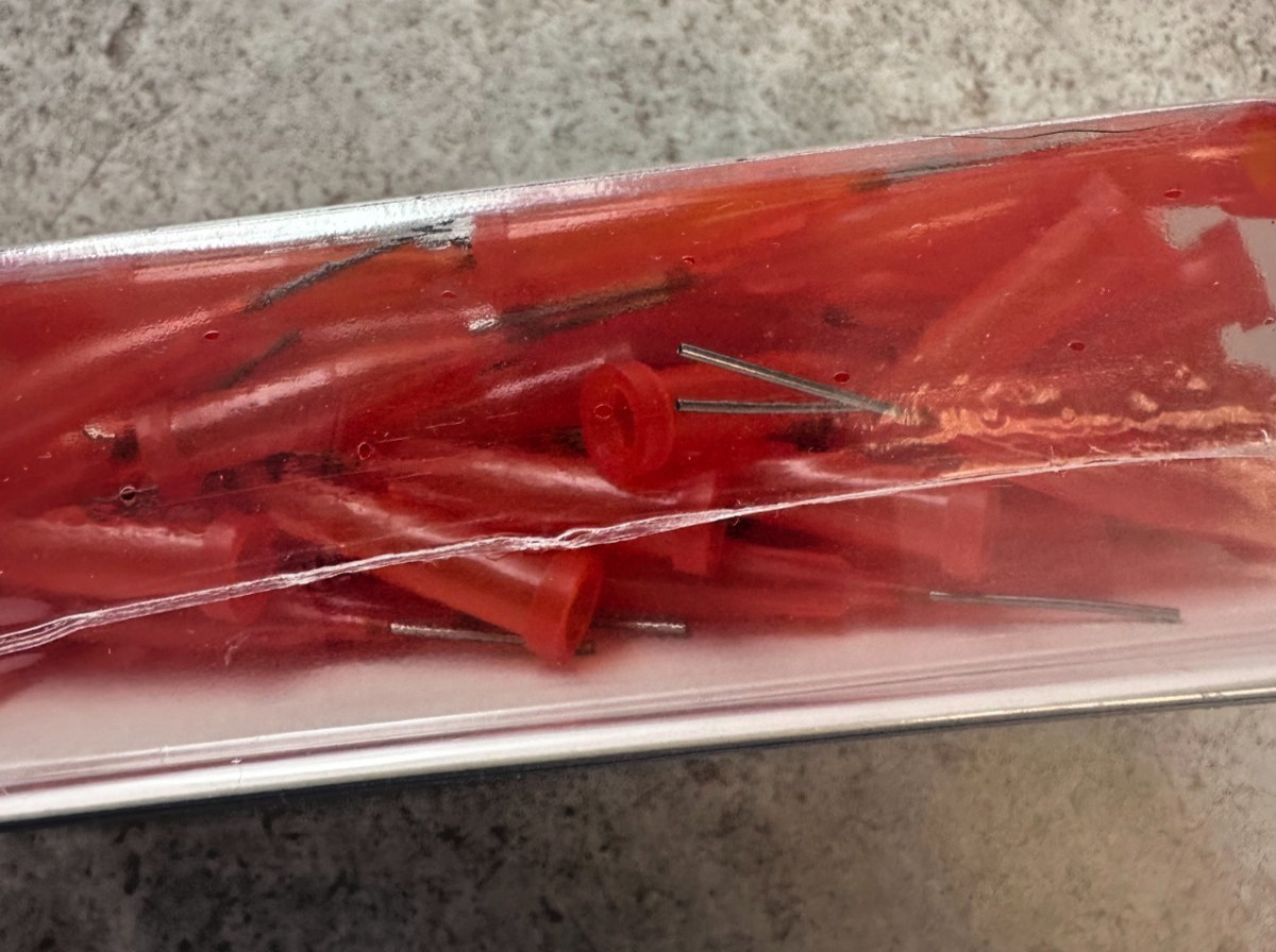 Bisco Unit-Dose Needle Tip, X-80808P, New/Unopened Pack of 100