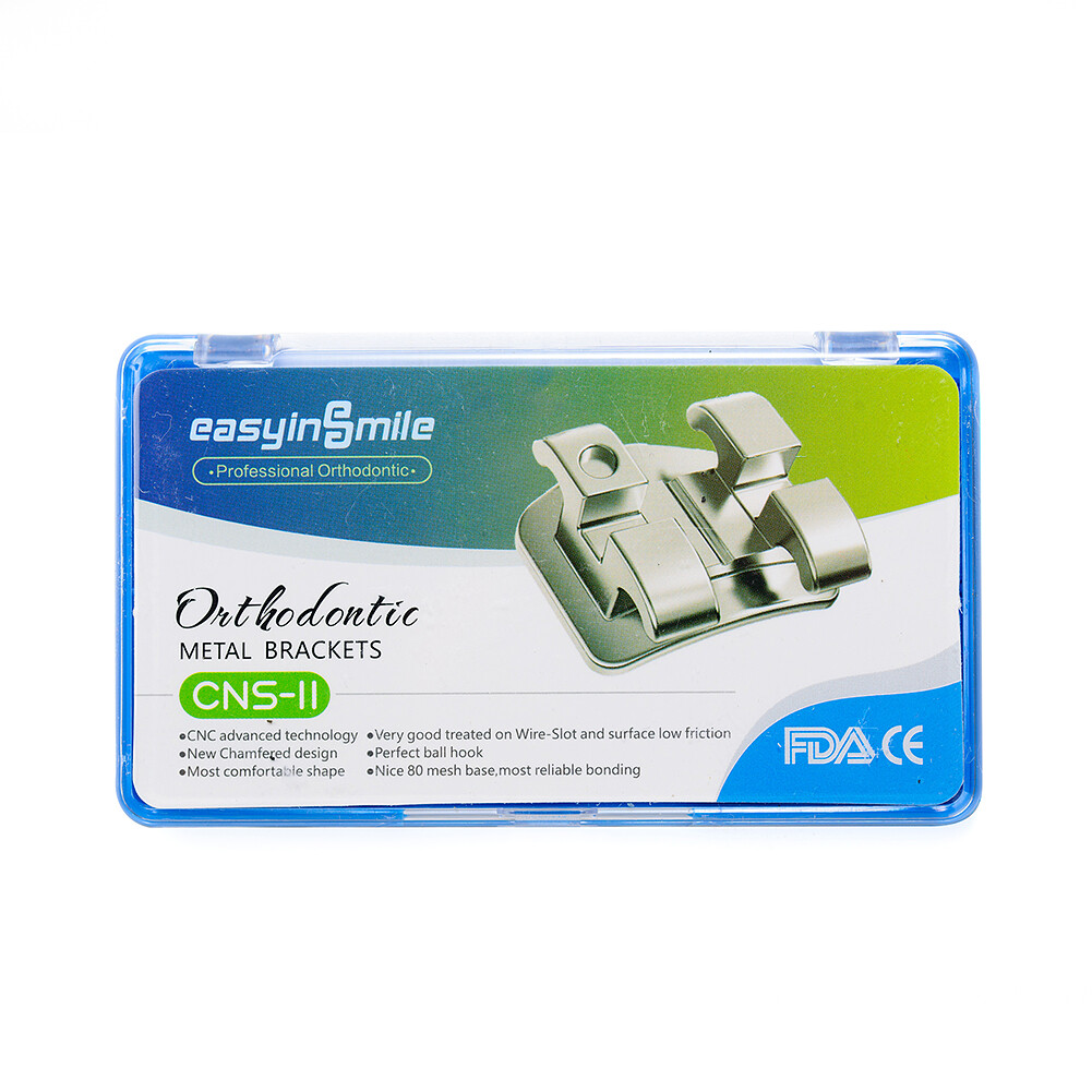 Dental Orthodontic Self-ligating Brackets Mini Braces ROTH/MBT 022” 3/345Hooks