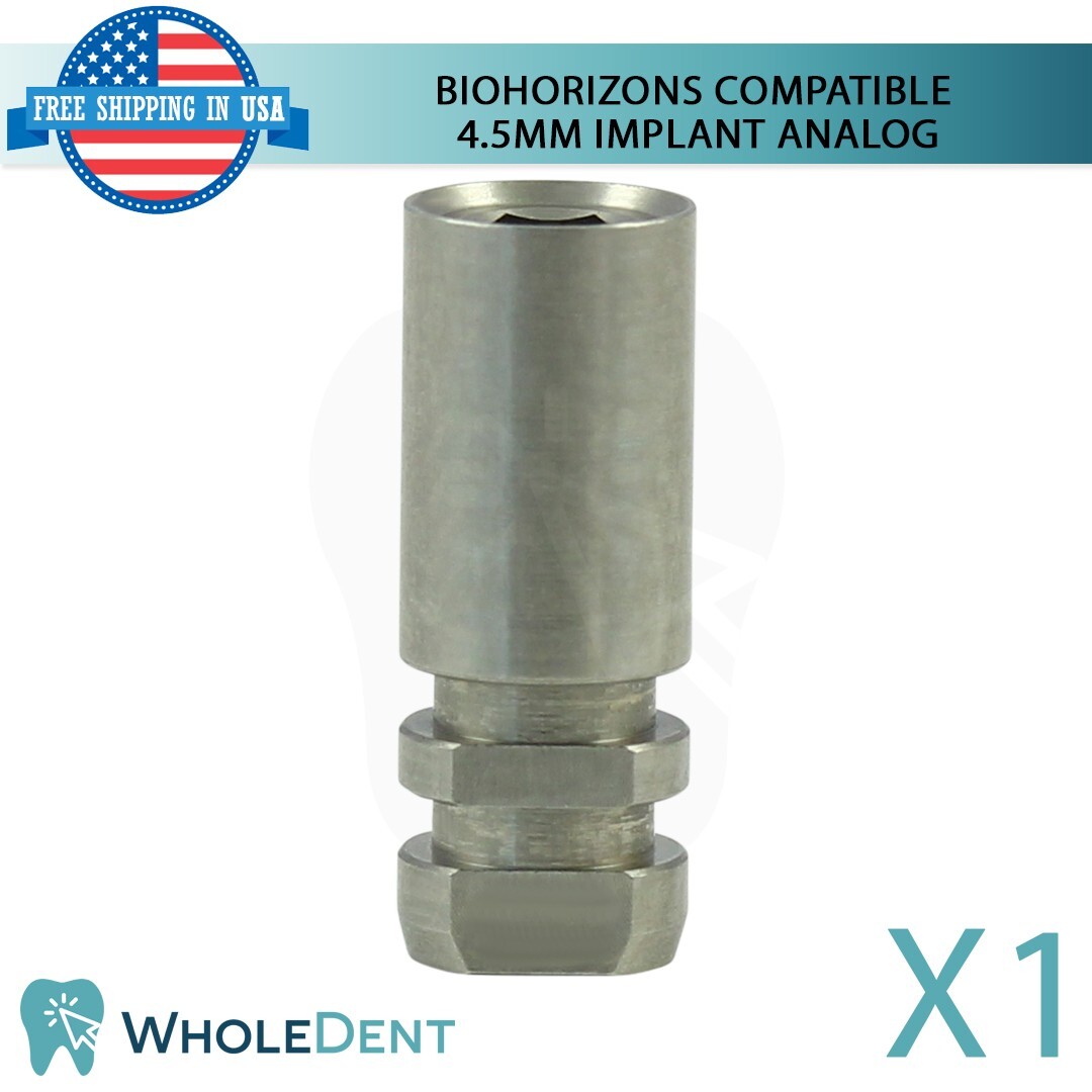1x Fixture Analog Biohorizons® Compatible Ø4.5mm Int Hex Connection