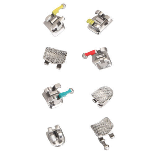 20pcs/pack Dental Orthodontic Metal Brackets Braces Mini Slot.018/022 345 Hooks