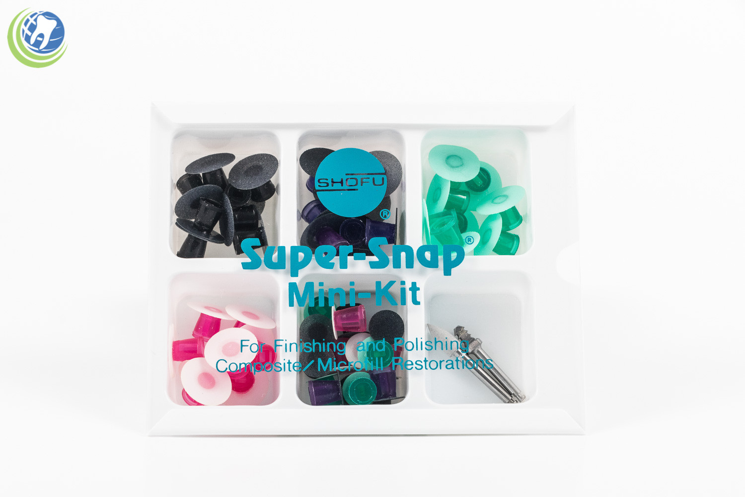 Shofu Super-Snap Mini-Kit Composite Restoration Finishing Polishing 48Pc 2620505