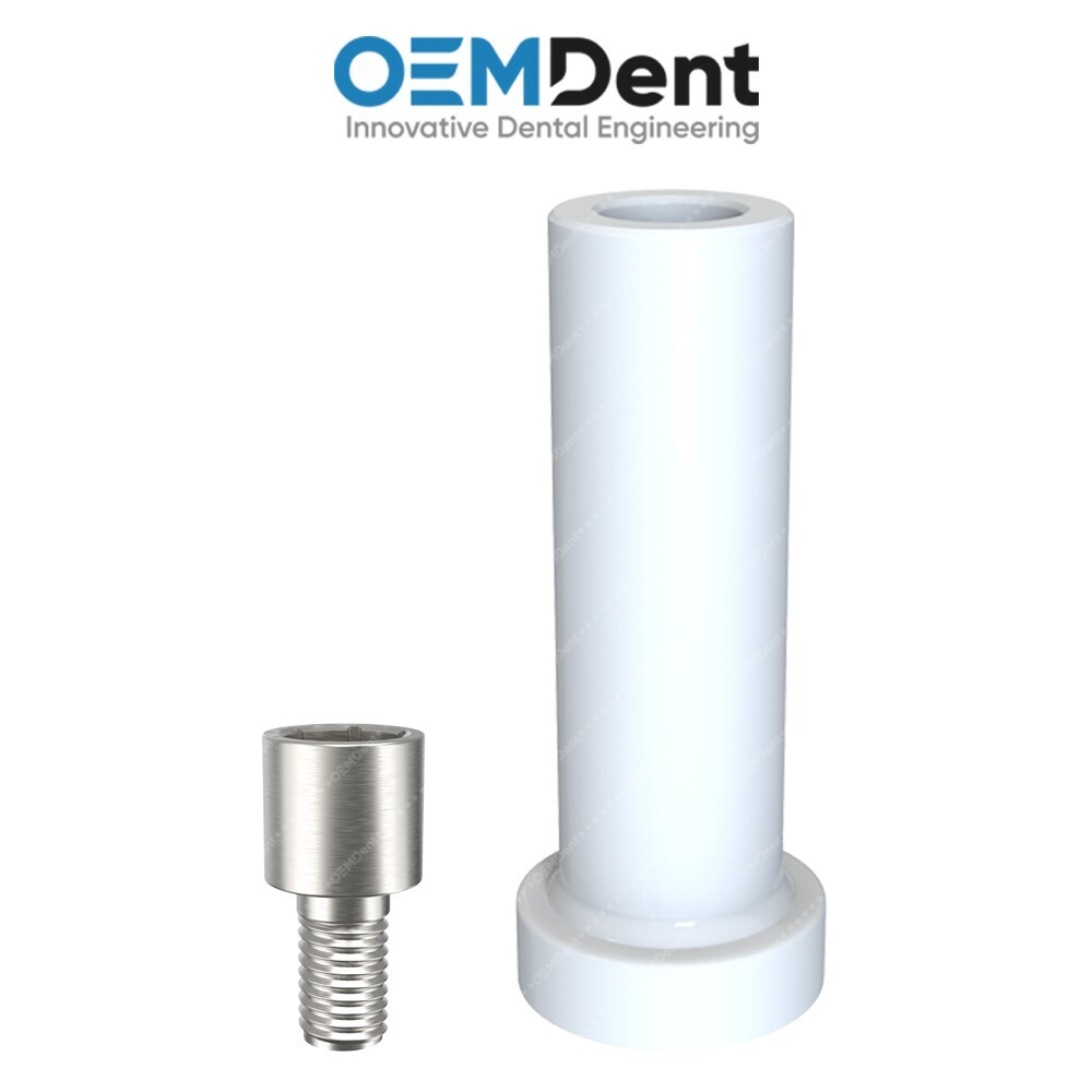 Straight Multi Unit 1.6 Abutment Plastic Sleeve SGS® Compatible Int Hex