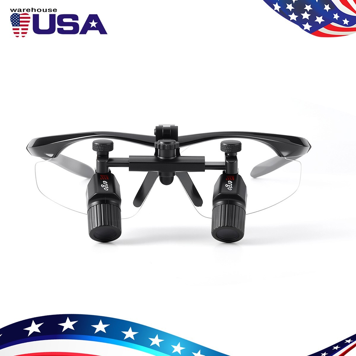 6.0x/4.0X Dental Medical Ergo Loupes Magnifier Binocular Magnifying Glass