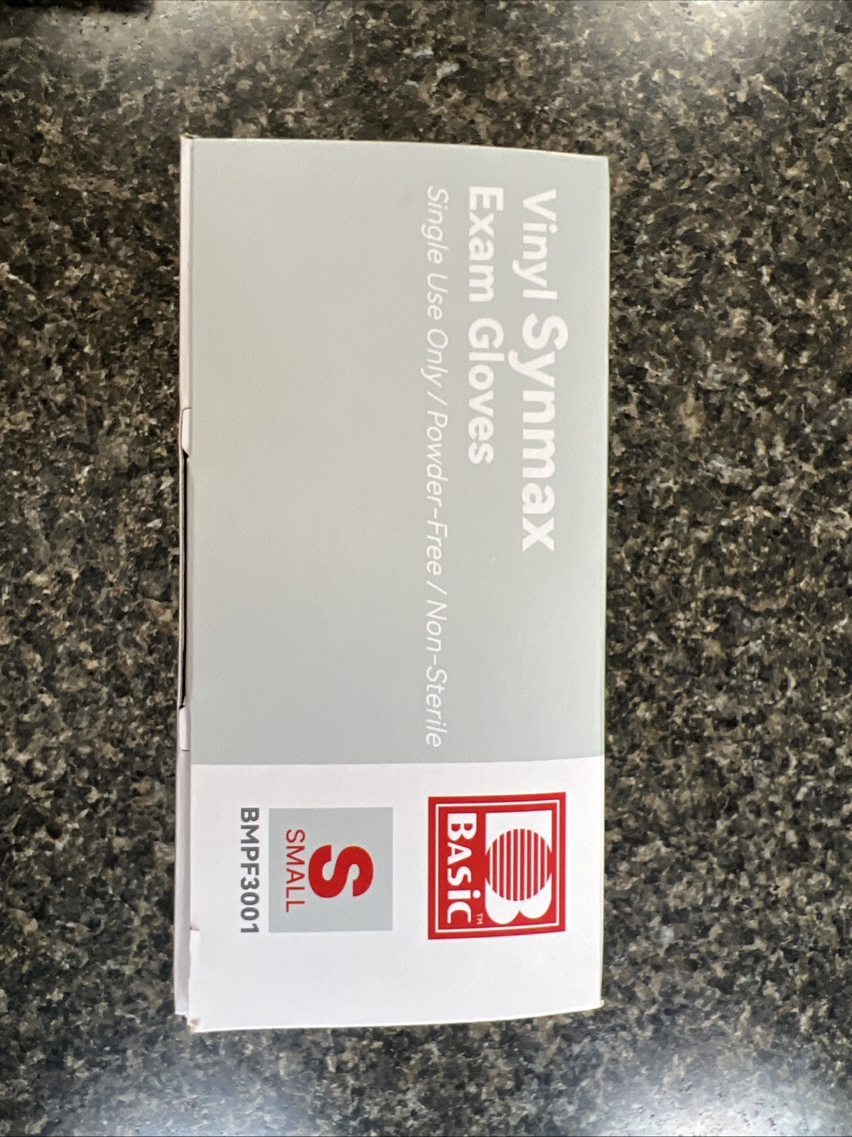 Basic Synmax Vinyl Exam Gloves, 100 – Small – Latex Free, Powder Free