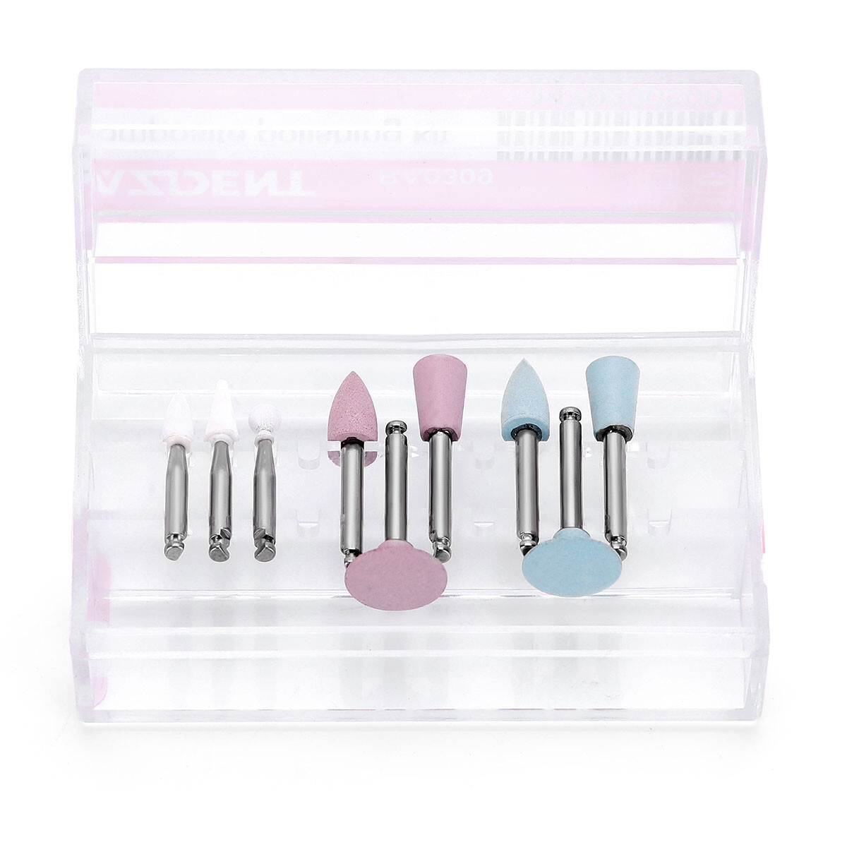 Dental Diamond Burs Cups Composite Polishing Kit RA0309 For Low Speed Handpiece