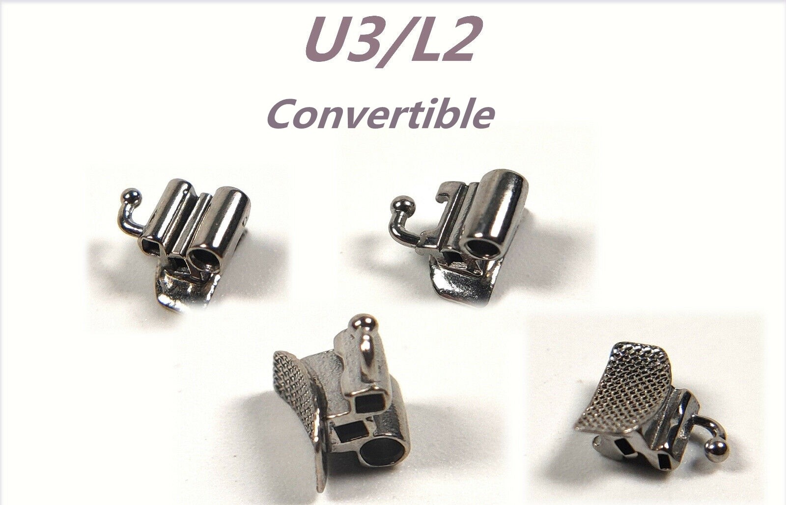 Dental Orthodontic Buccal Tube Conv/Non-Conv 1st/2nd Roth/MBT/Edgewise 022/018