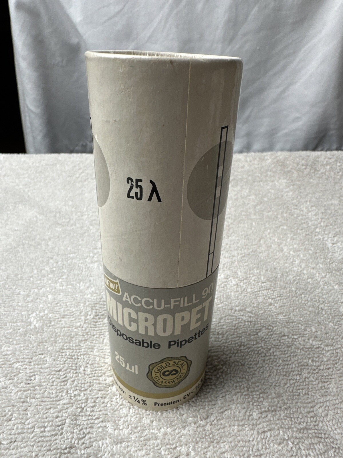 Clay Adams Accu-Fill 90 Micropet Disposable Pipette 25 µl
