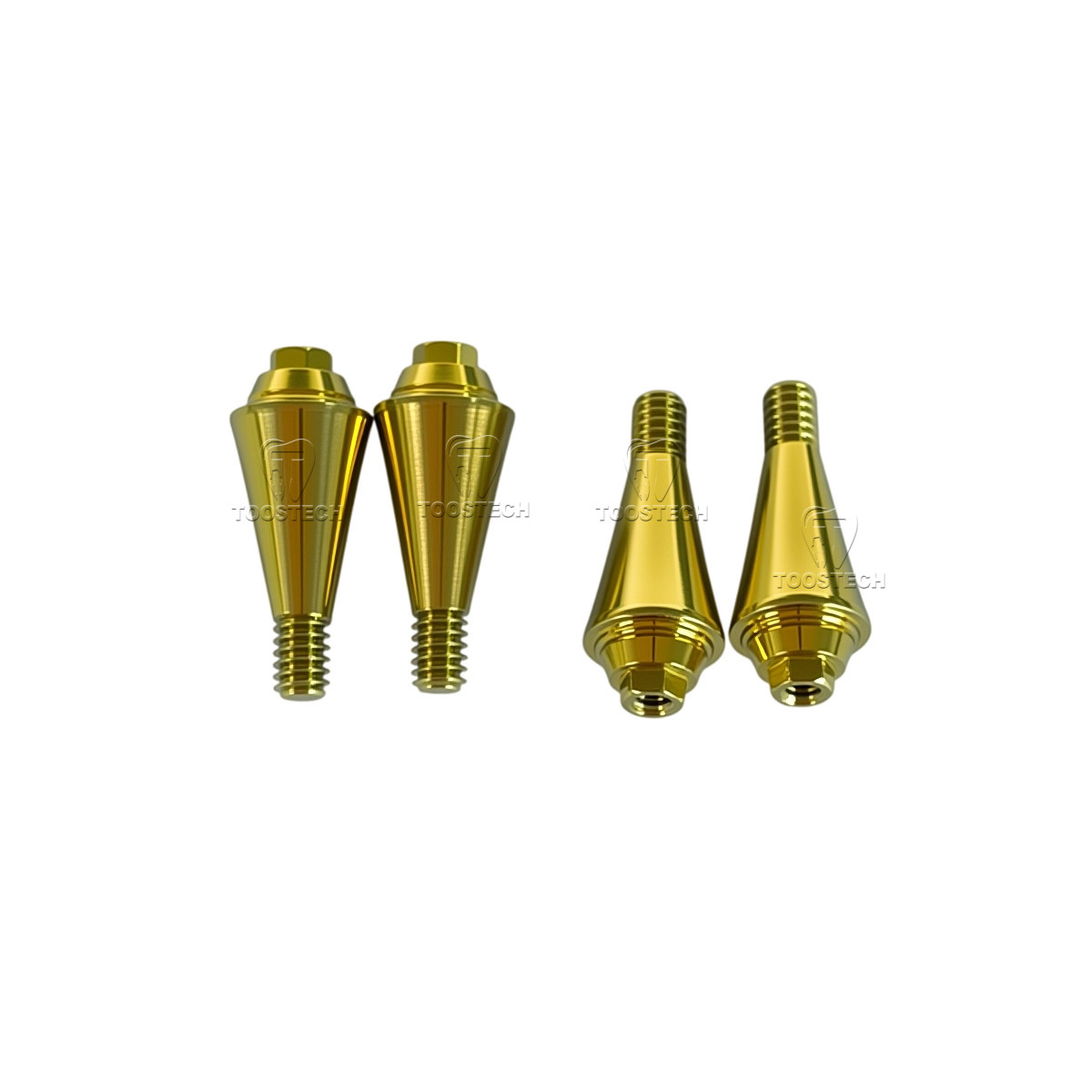 6pcs Multi unit straight abutment Straight MU abutment fits to Neobiotech
