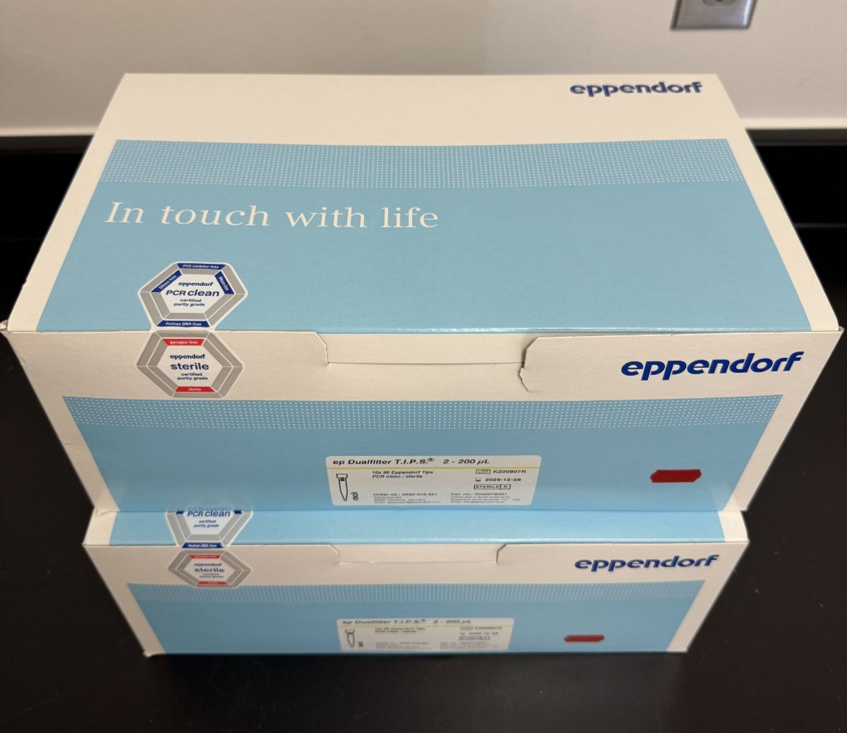 Eppendorf 0030078551 ep Dualfilter T.I.P.S. 2–200 µL PCR Tips (exp. 2027)