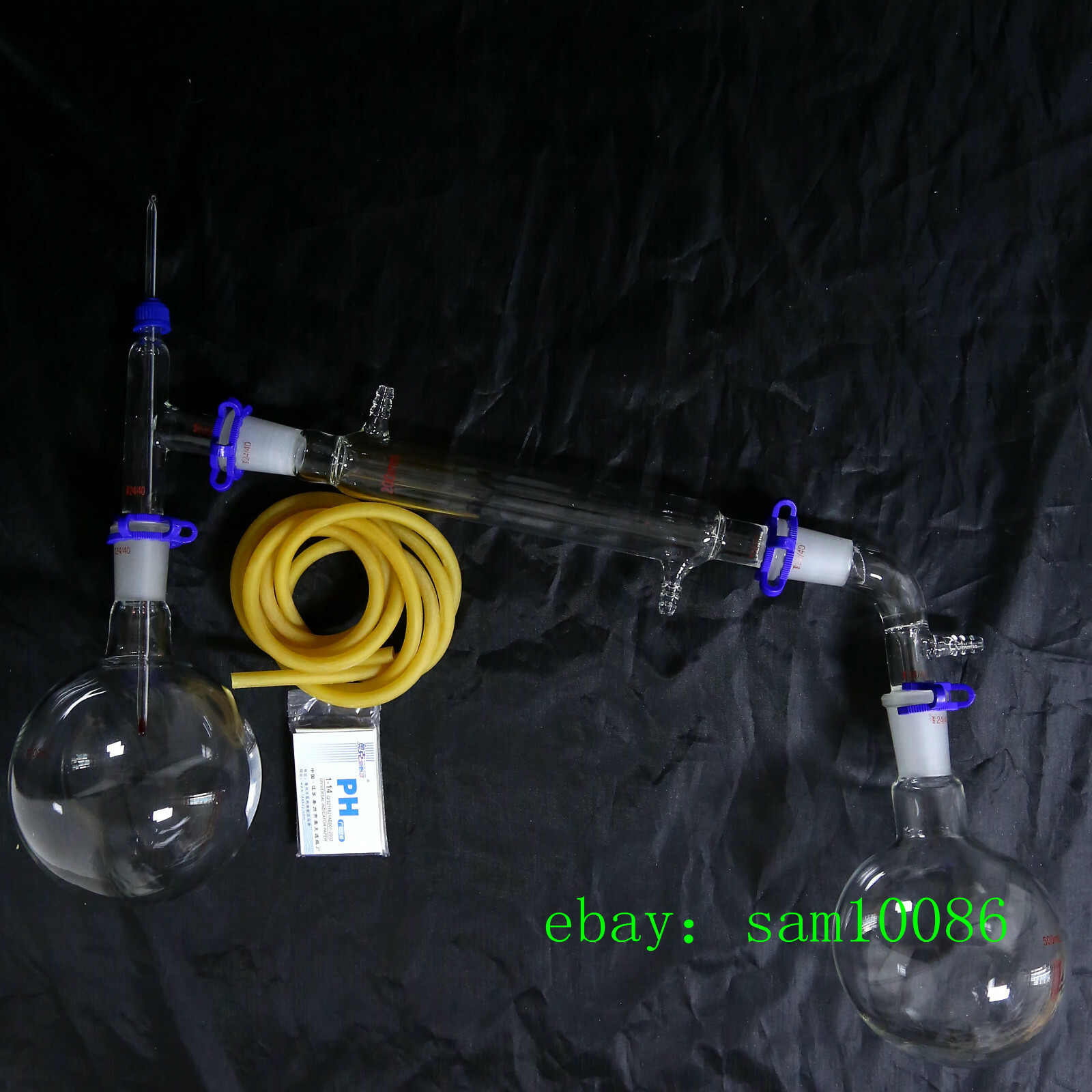 Glass Distilling,Distillation Apparatus,Chemistry Lab Glassware Kit,Distillation