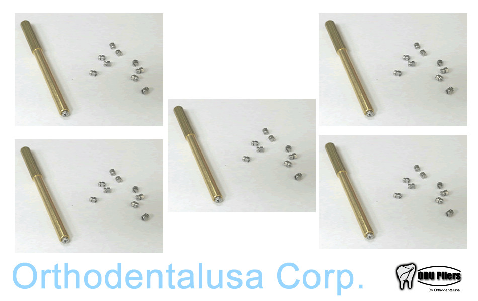 50 pcs Orthodontics GURIN Activity Stops Locks ORTHODENTALUSA Corp. USA seller