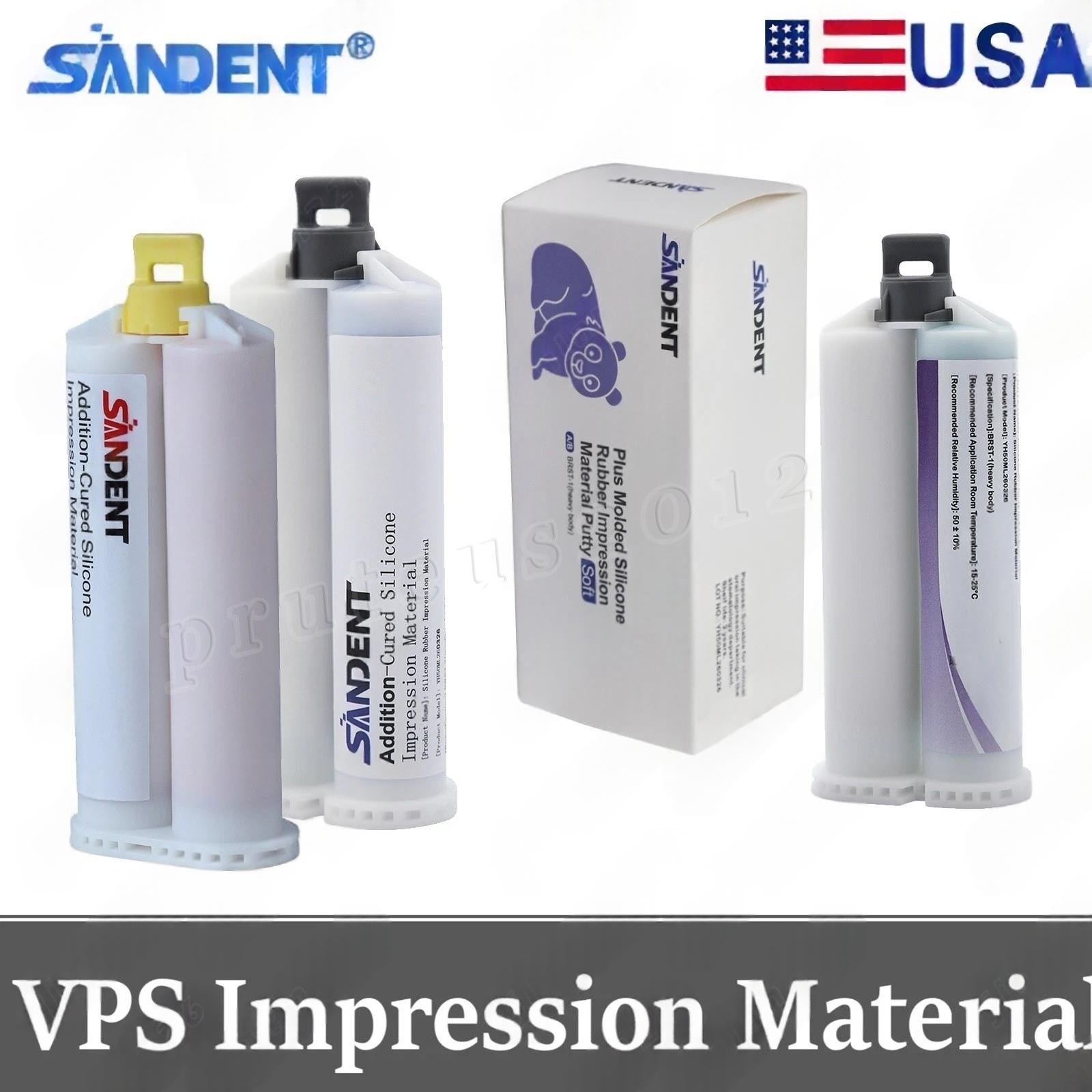 Dental Impression Material, VPS Heavy & Light Body, Fast & Regular (Choose Qtys)