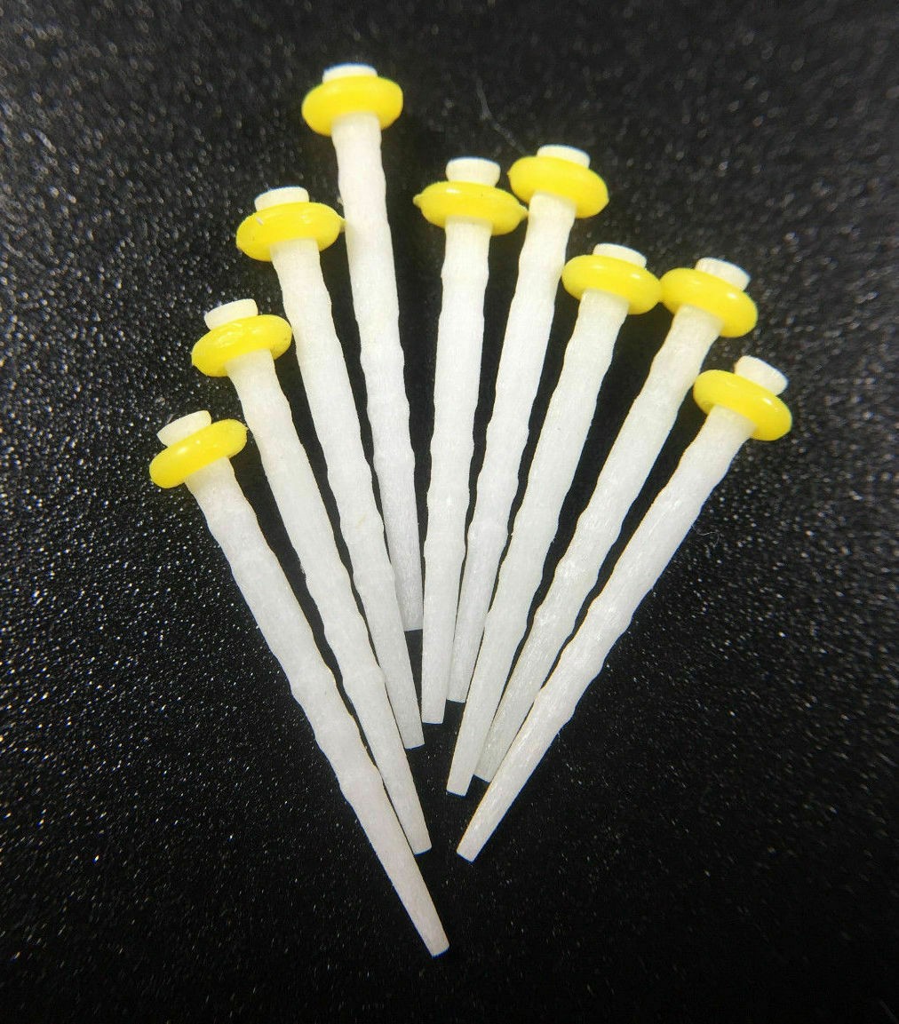 Dental Glass Fiber Post Teeth Restorative Refill Screw 1.2 1.4 1.6 1.8mm Posts