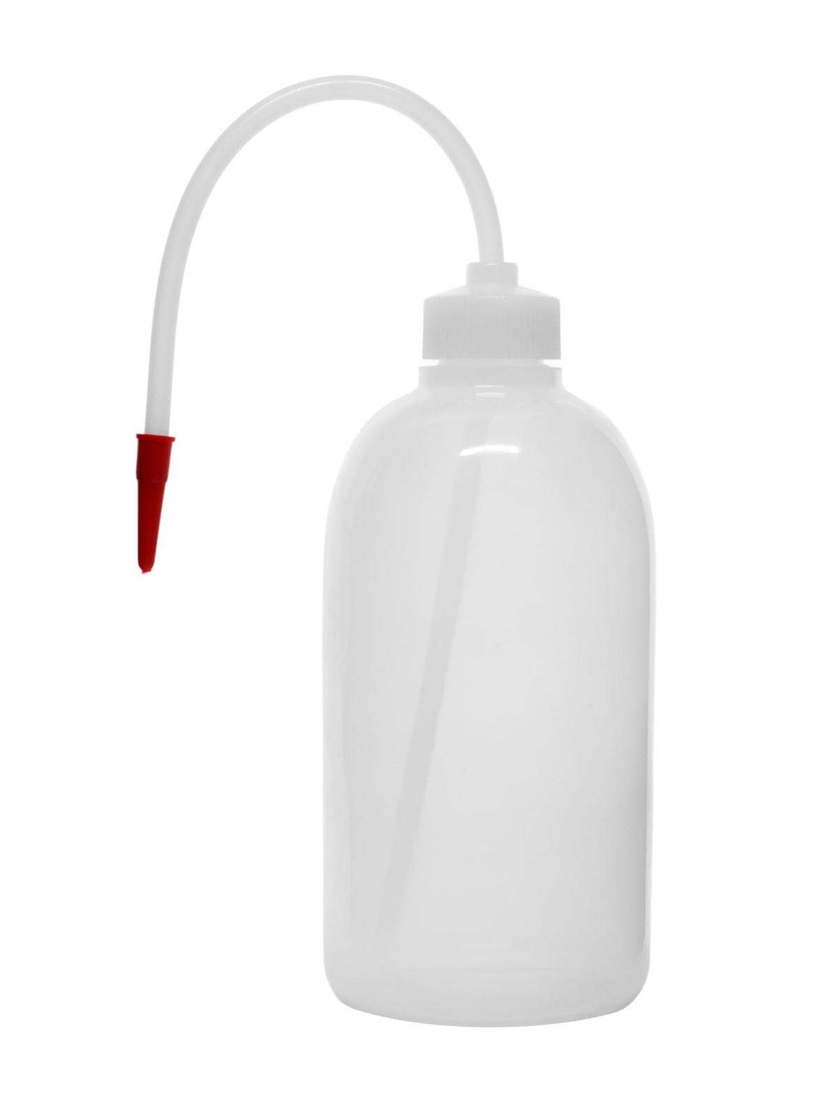 EISCO Wash Bottle, 500ml – Polyethylene – Translucent, 16.9 Ounces, White
