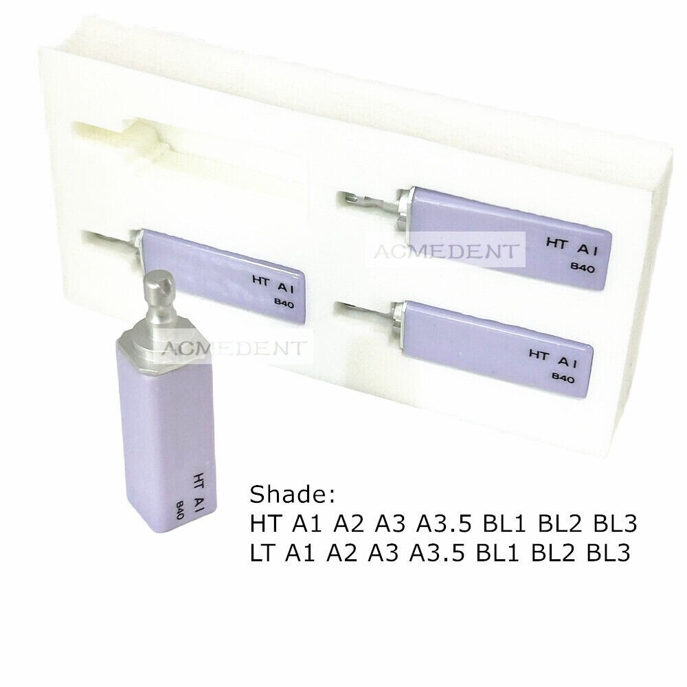 HT LT B40 Blocks CAD CAMDental Glass Ceramic Lithium Dislicate Block Cerec Emax