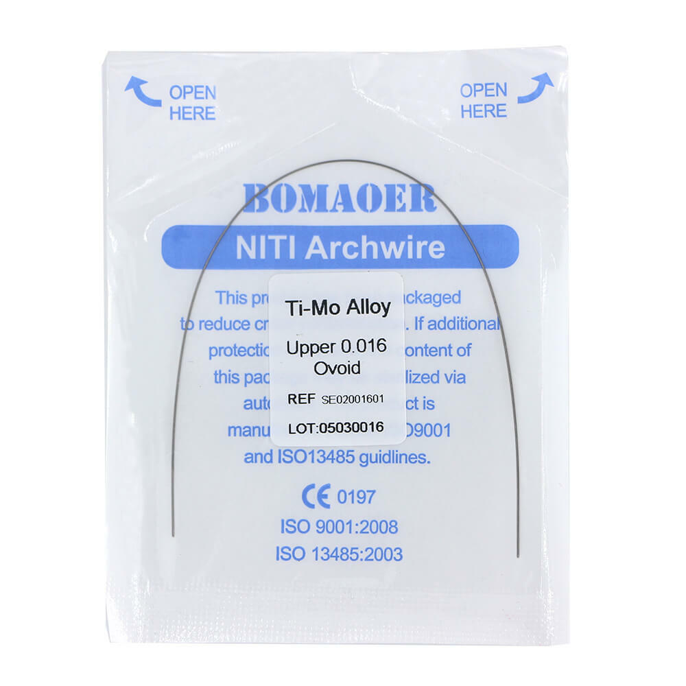 10packs Dental Orthodontic TMA Beta Ti-Mo Alloy Round Arch Wires