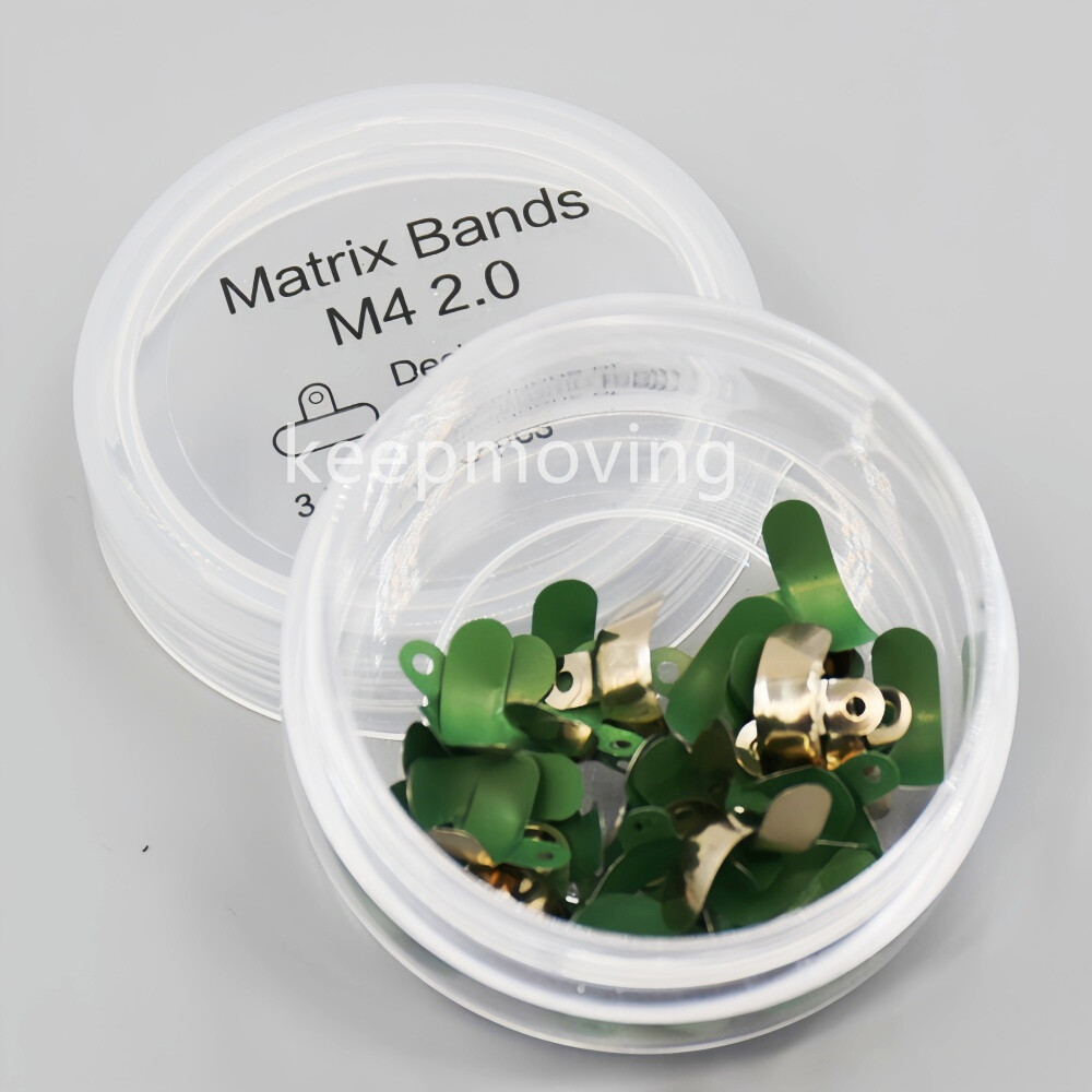 Dental Matrix Bands Non-Stick Coating Full Curve Refill Matrices 3D Fit Garrison