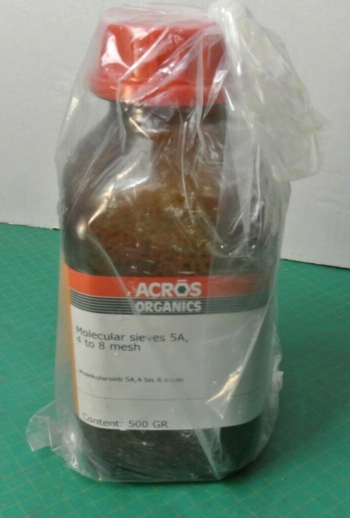 ACROS Organics Molecular Sieves 5A, 4 to 8 mesh 500 grams 69912-79-4